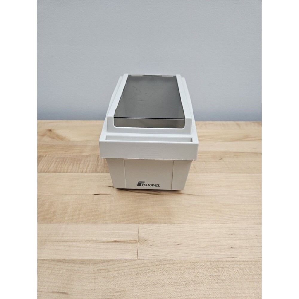 Fellowes Workstation 3.5" Diskette Tray Computer Floppy Disk Case Beige
